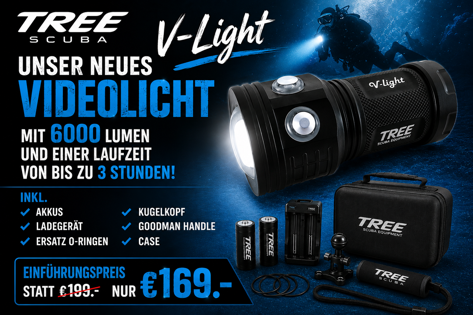 TREE V-Light Videolicht - 6000 Lumen