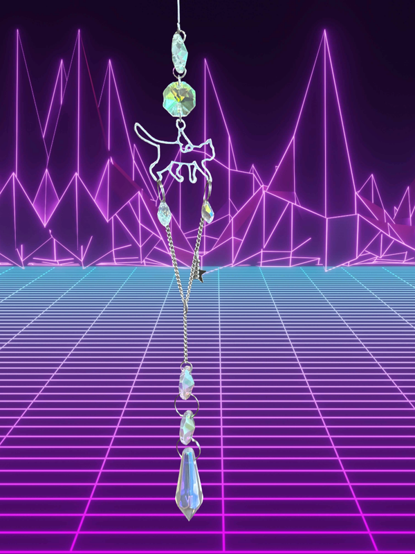 Attrape-Soleil Chat Qui Gambade