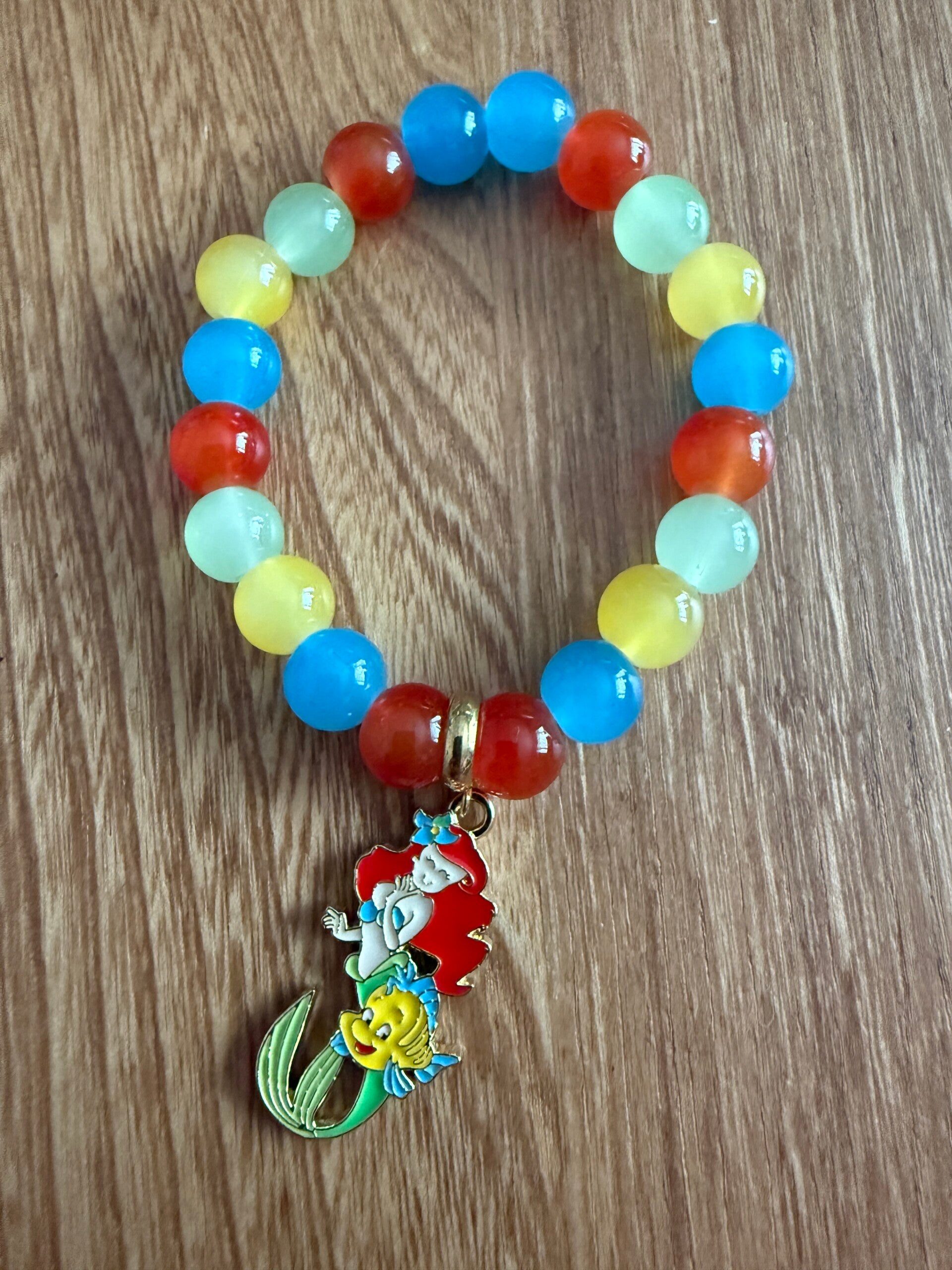 Bracelet en verre Sirène