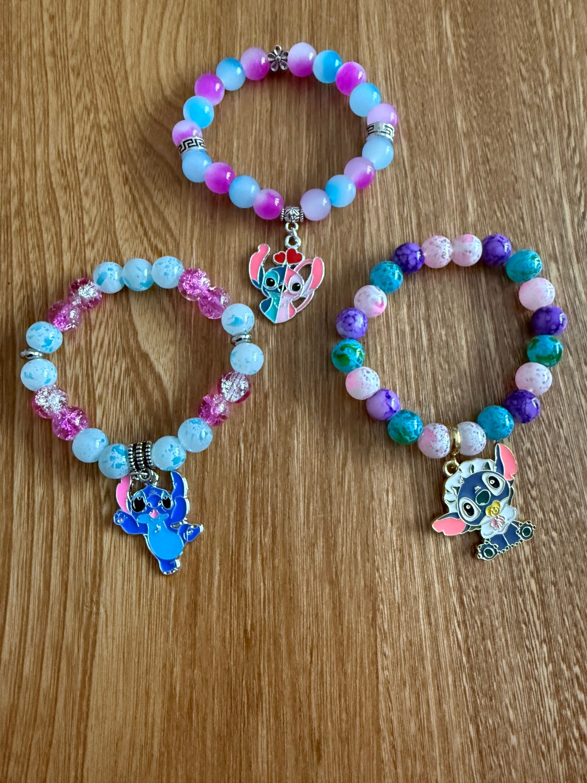 Bracelet Élastique En Verre 4ngel/St*tch