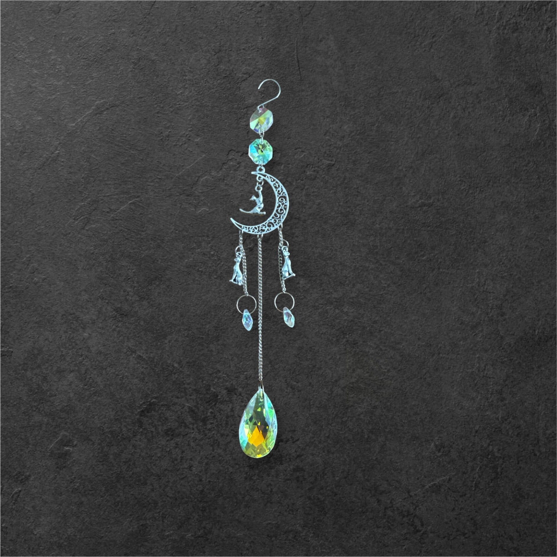 Attrape-Soleil Lune Et Chat