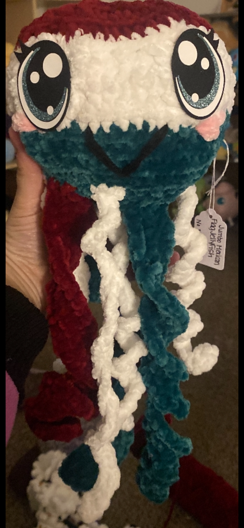 Jumbo Mexican Flag Jellyfish