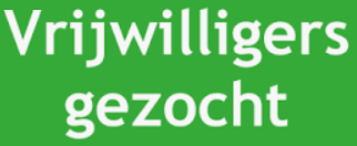 Vrijwilligers gezocht