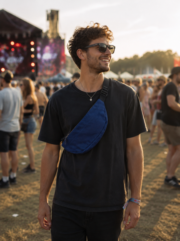 Fannypack Blauw
