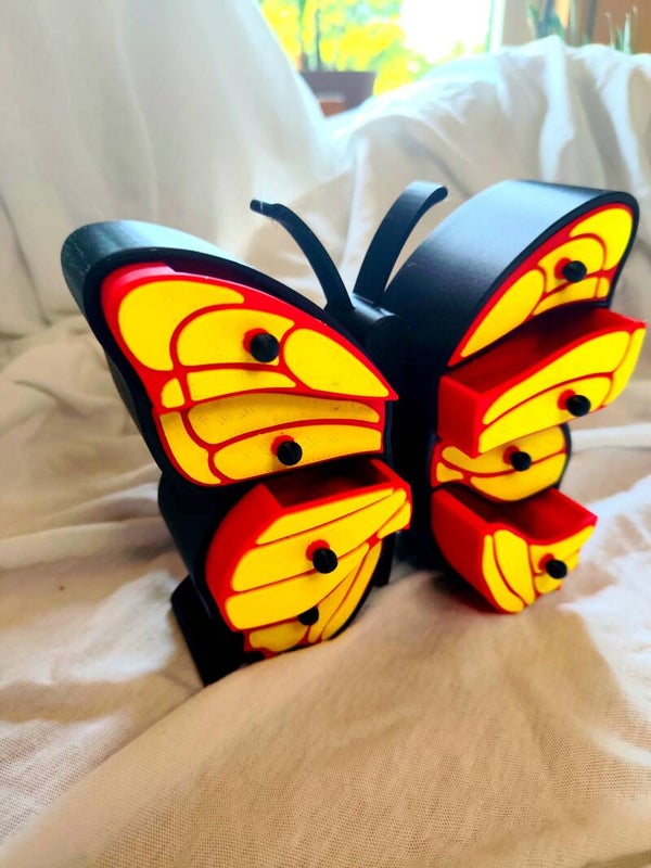 Schmetterlings Schmuckorganizer