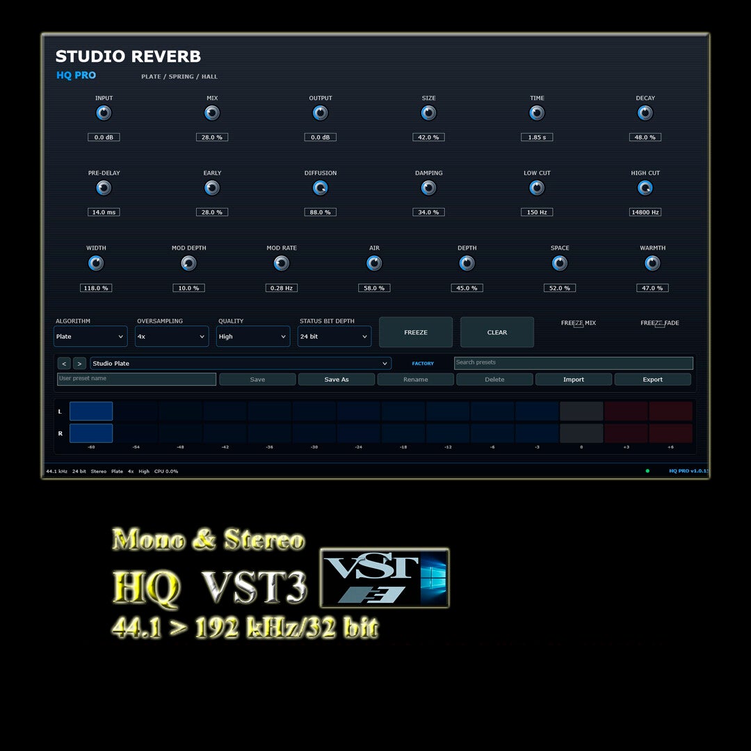 STUDIO REVERB HQ PRO