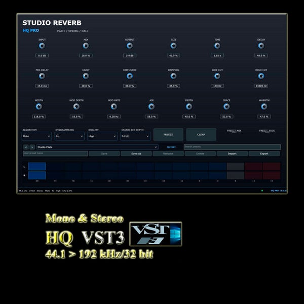 STUDIO REVERB HQ PRO