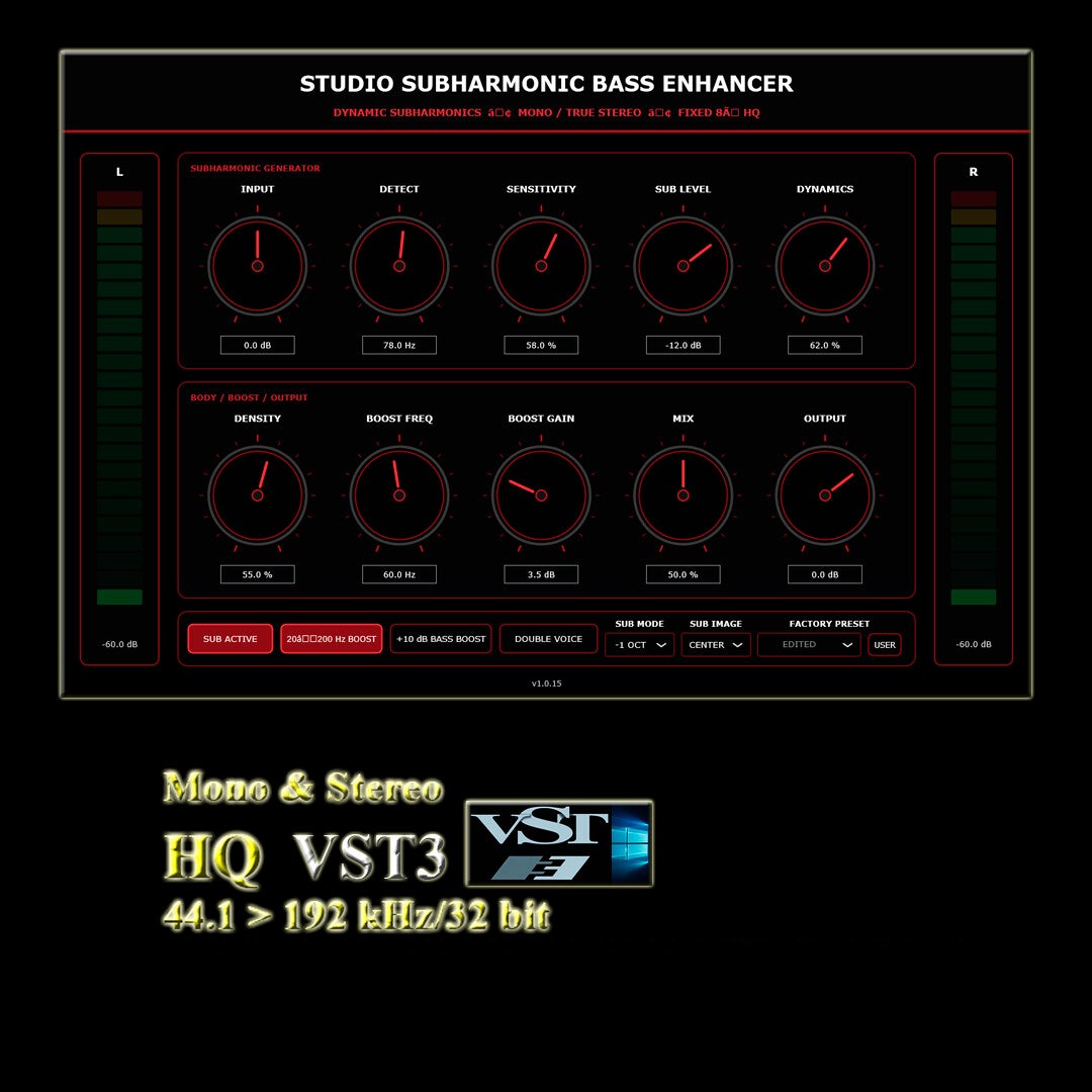 STUDIO SUBHARMONIC BASS ENHANCER