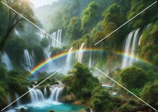 Forest Waterfall 2 (A2)