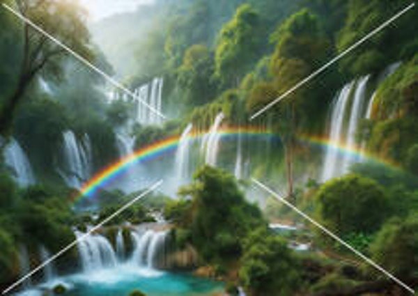 Forest Waterfall 2 (A2)