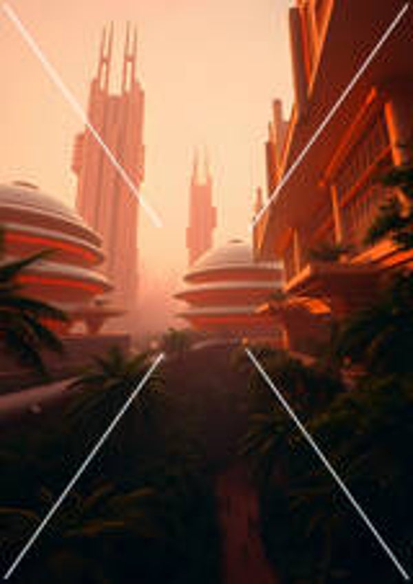 Futuristic City 2050 (A3)