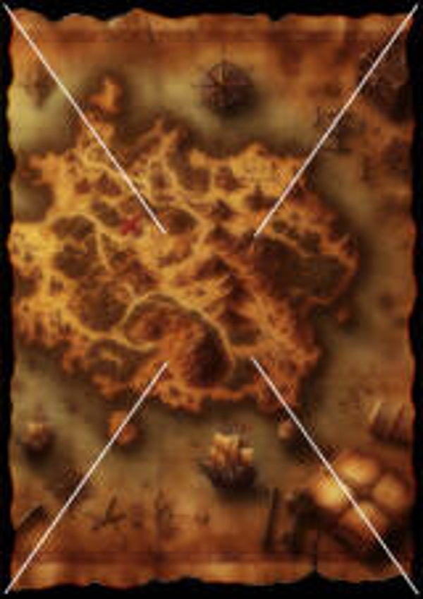 Old Treasure Map (A2)