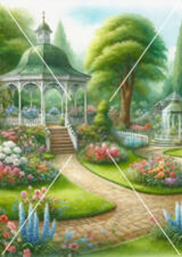 Victorian Garden (A3)