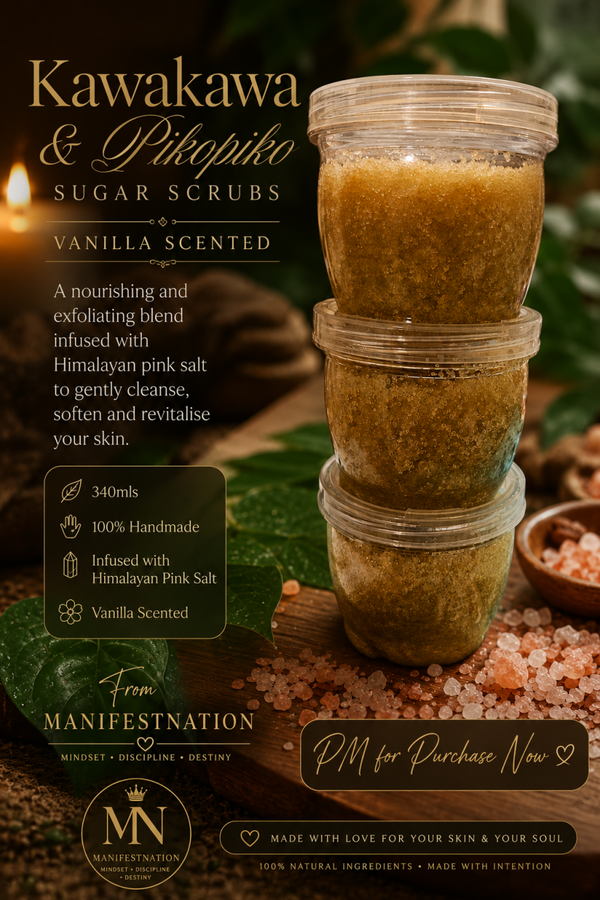 Kawakawa & Pikopiko Exfoliating Scrub