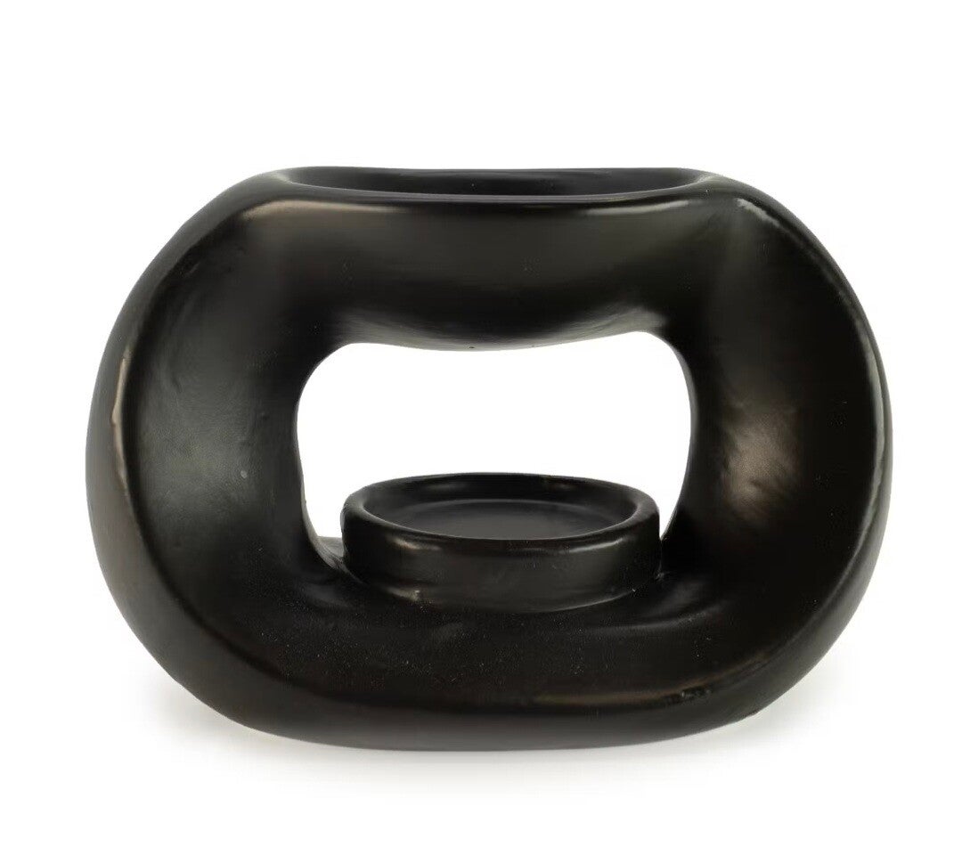 Keramische Zen-oliebrander - Ovaal Pebble