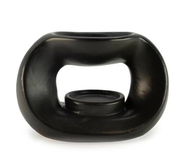 Keramische Zen-oliebrander - Ovaal Pebble