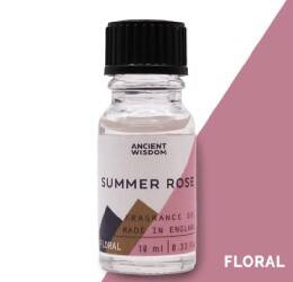 Huis Parfum/Geur Olie - 10ml - Zomerroos