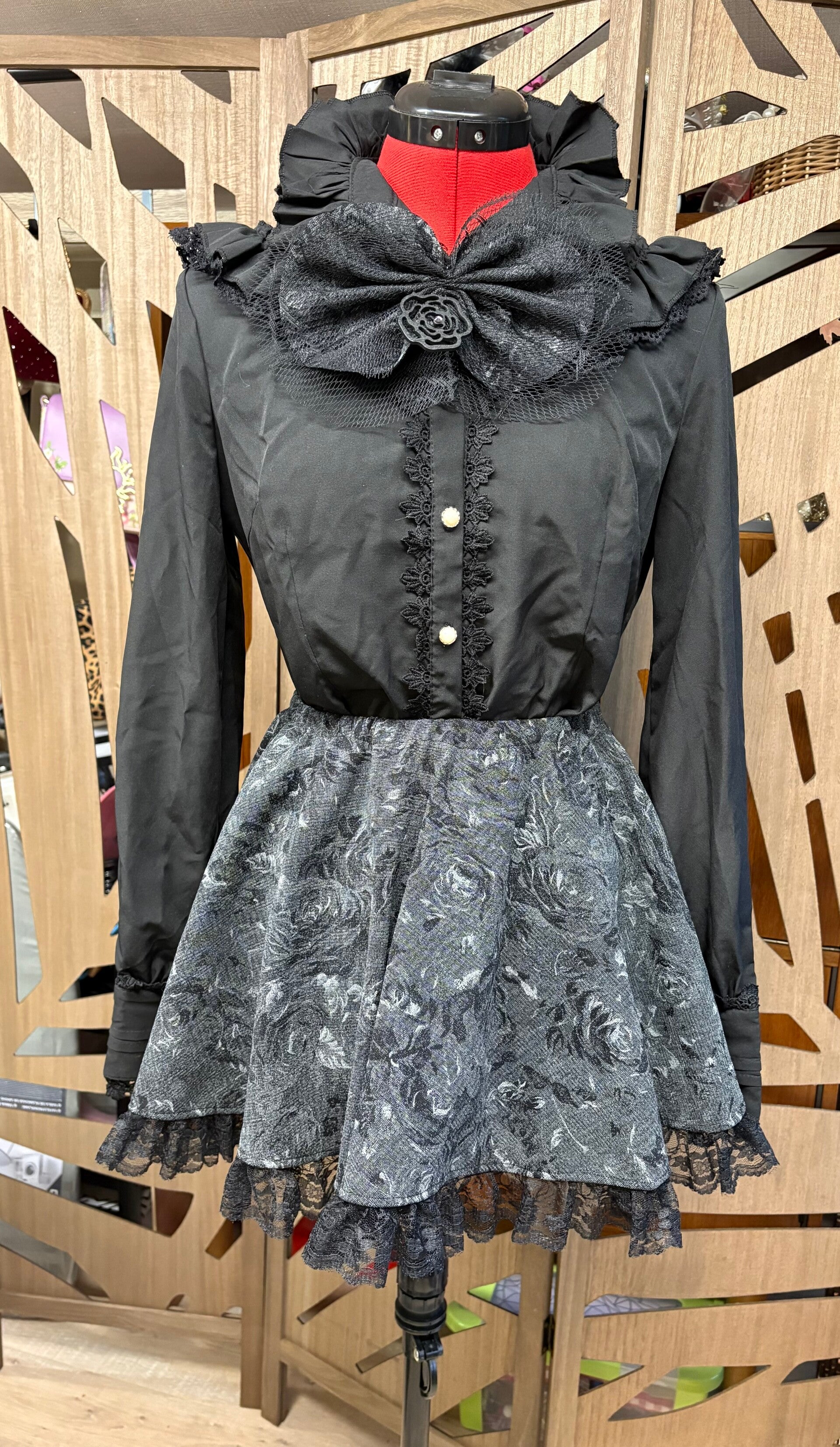 Jupe courte Collection "Gothique"