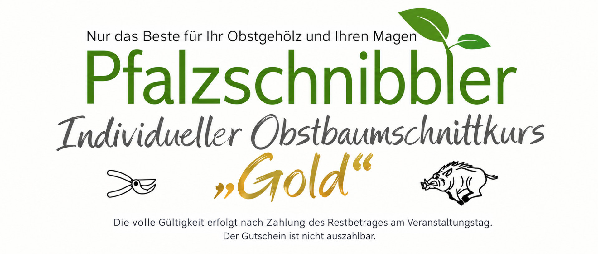 Eine Vorschau eines Gutscheines vom Pfalzschnibbler