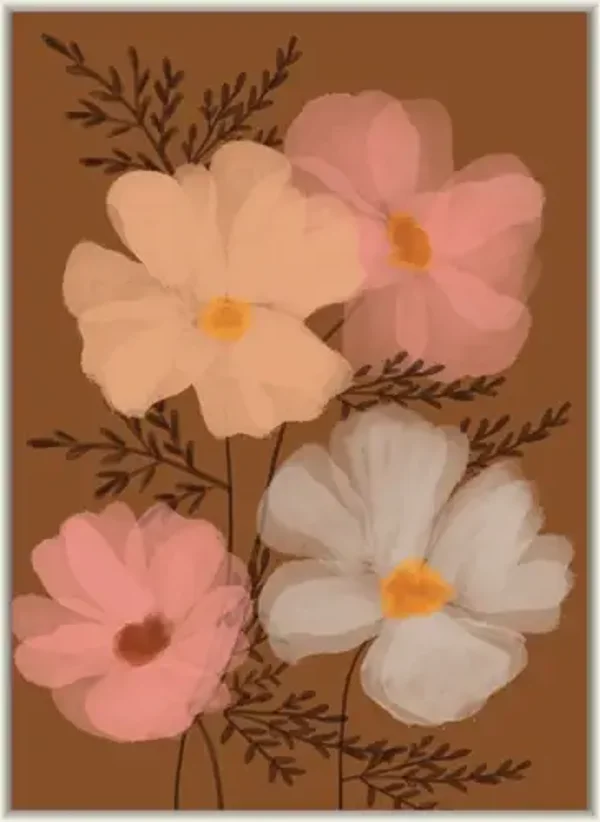 Blanco bloemen
