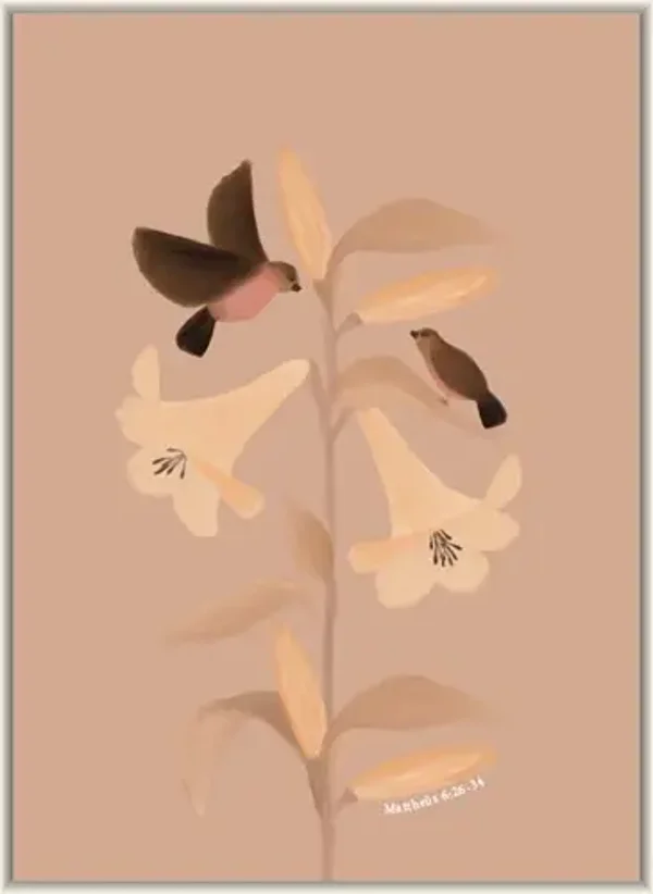 Blanco Lelies en Musjes