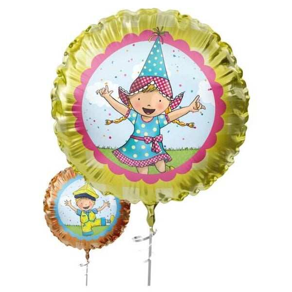 Folieballon Fien en Teun