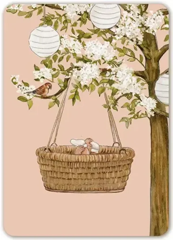 Geboorte meisje Wieg