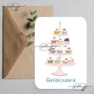 Gefeliciteerd Cupcakes