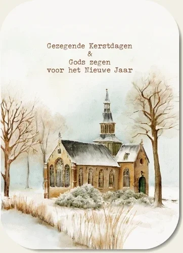 Gezegende Kerstdagen Kerk