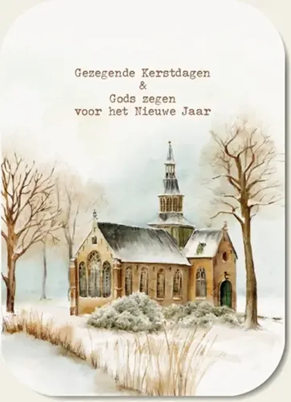 Gezegende Kerstdagen Kerk