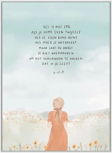 Het is niet erg als je twijfelt