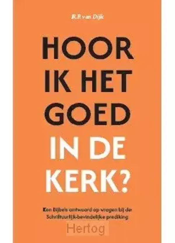 Hoor ik het goed in de kerk?
