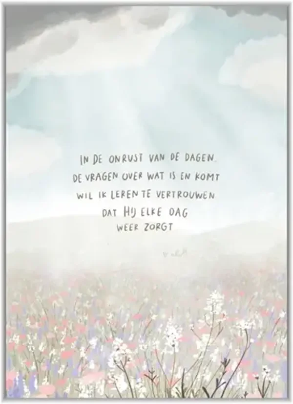 In de onrust van de dagen