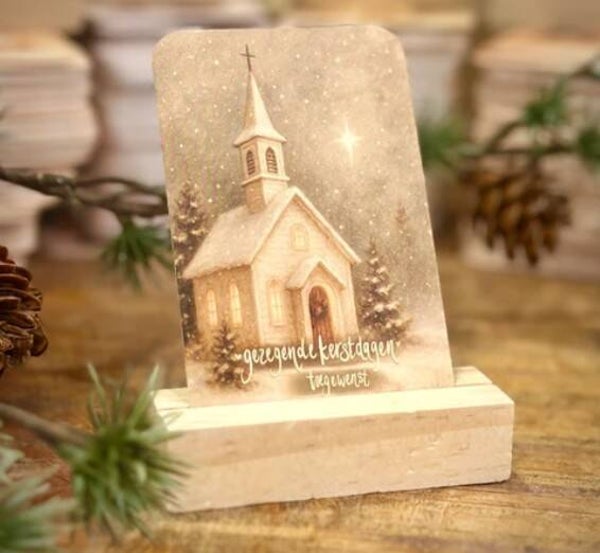 Minikaartje Gezegende Kerstdagen