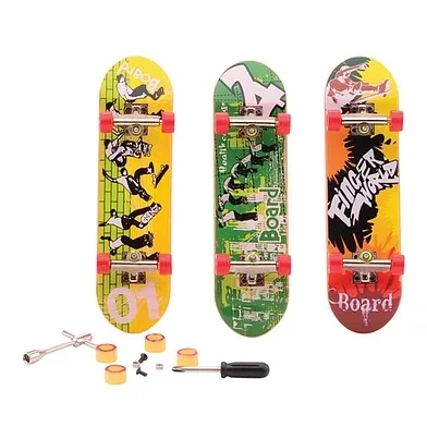 Vingerskateboard met accessoires
