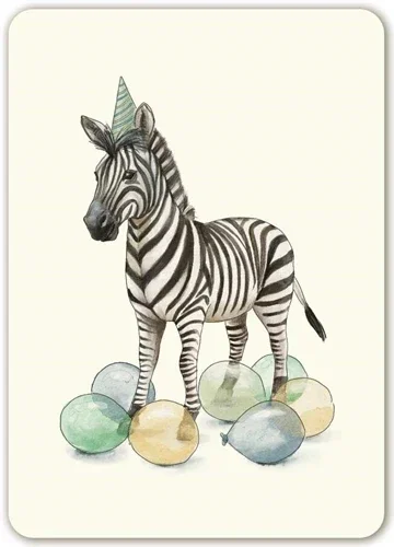 Verjaardag Zebra