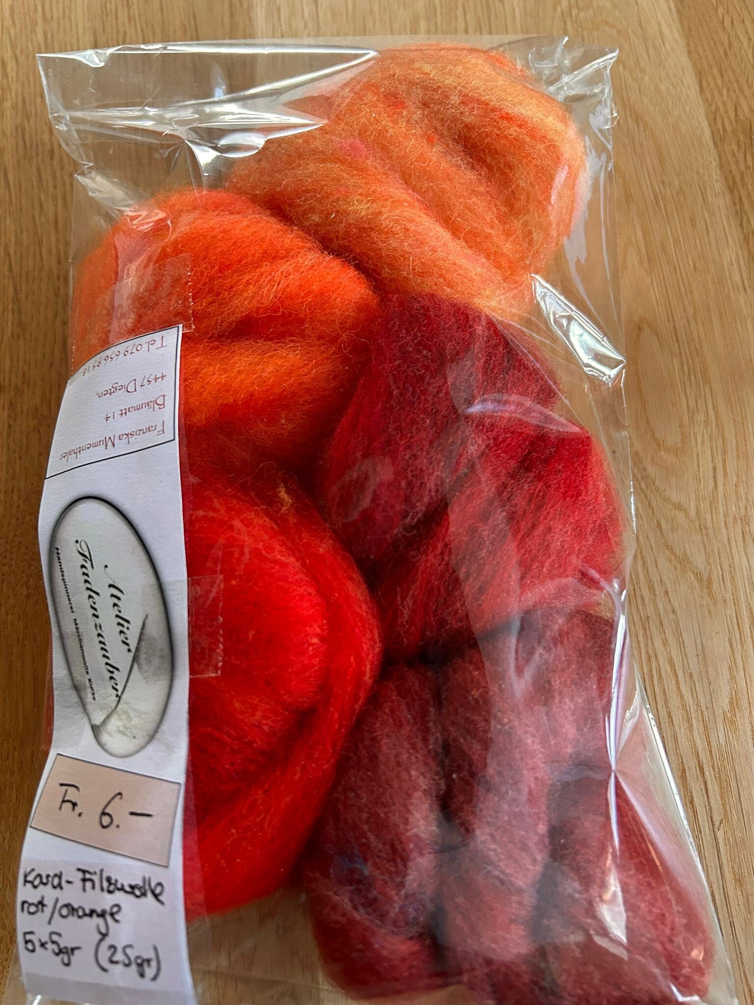 Kard-/Filzwollsäckli