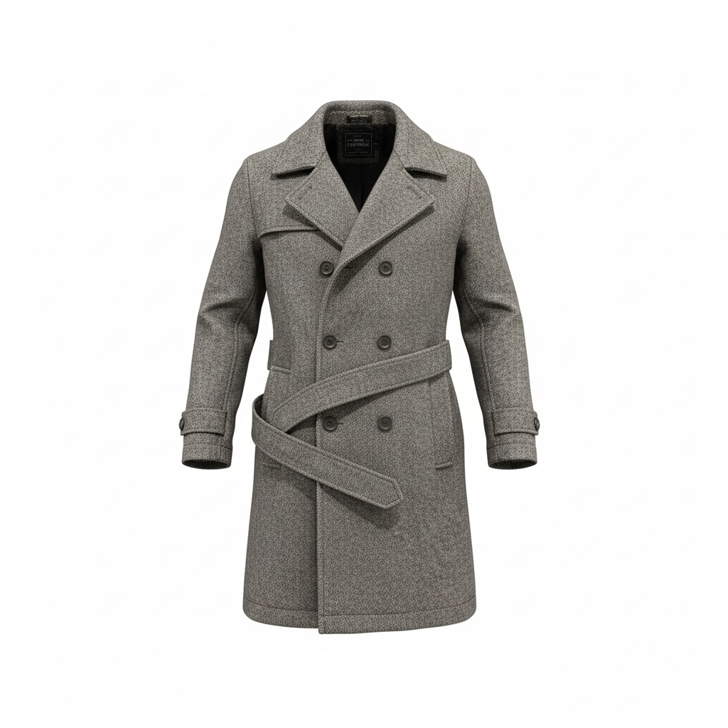 TOPMAN Tailored Fit Classic Peacoat
