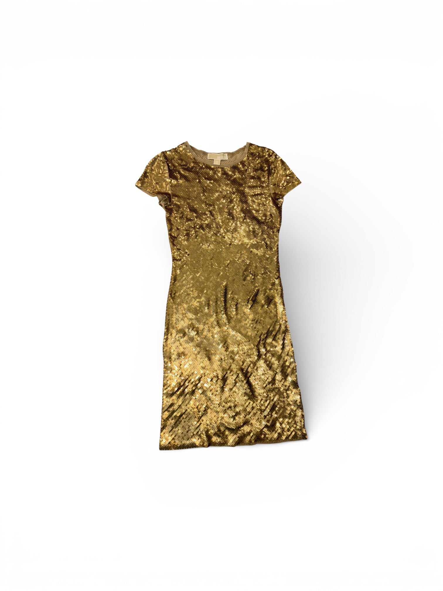 Michael Kors Gold Sequin Dress