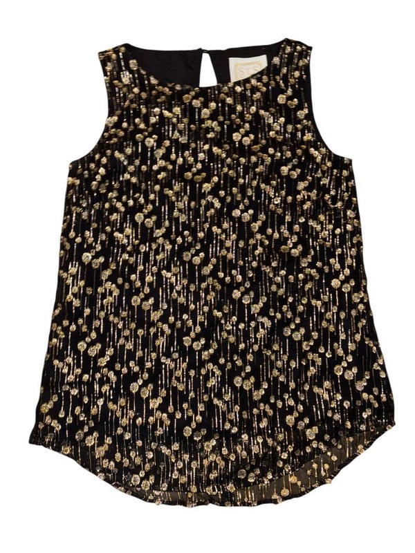 Sail to Sable Black Blouse