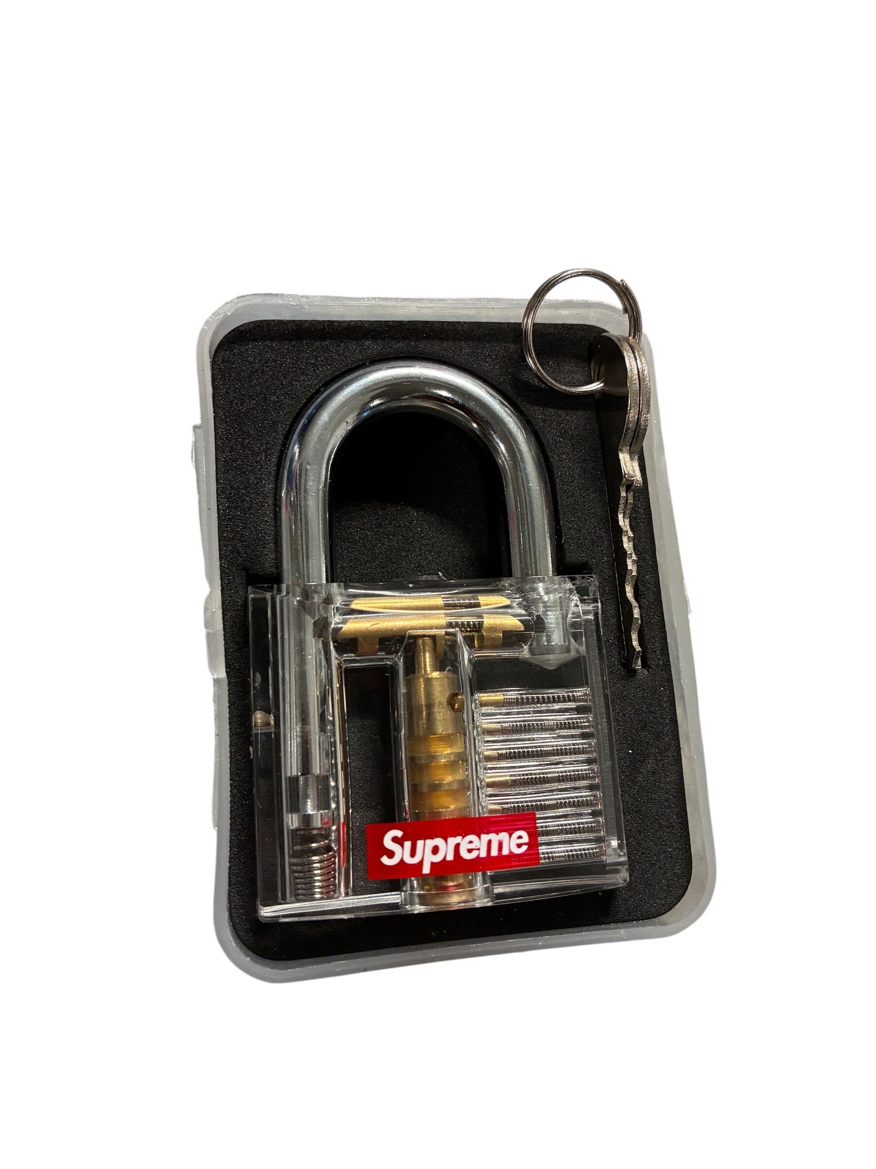 Supreme Transparent Padlock