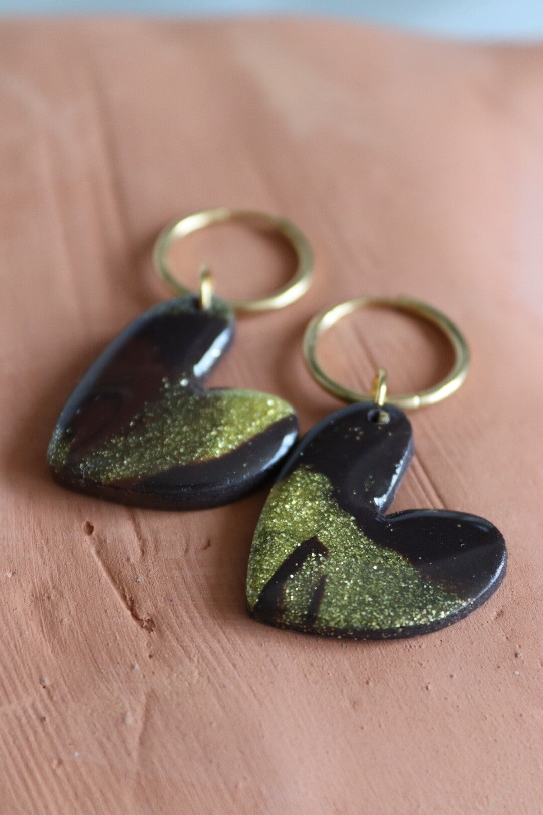 Polymeer klei oorbellen