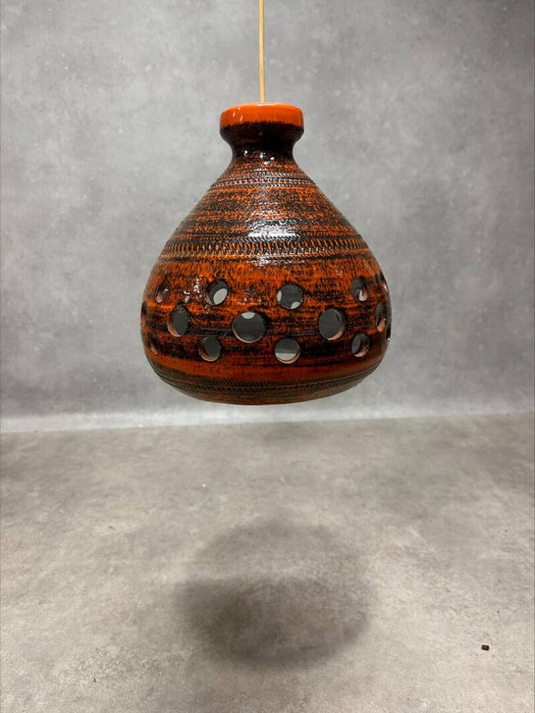 Large Ceramic seventies lamp