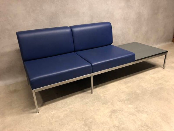 seventies sofa with table