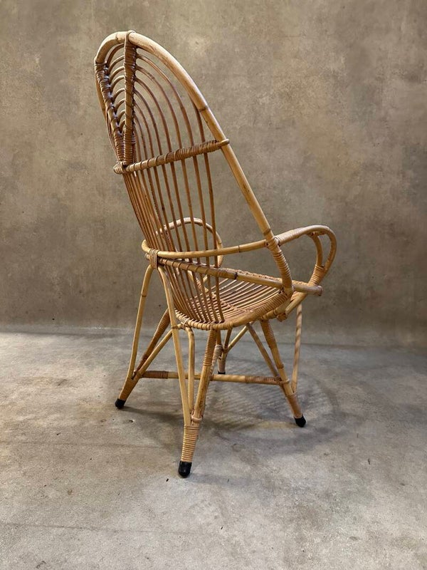 Fifties Rattan chair