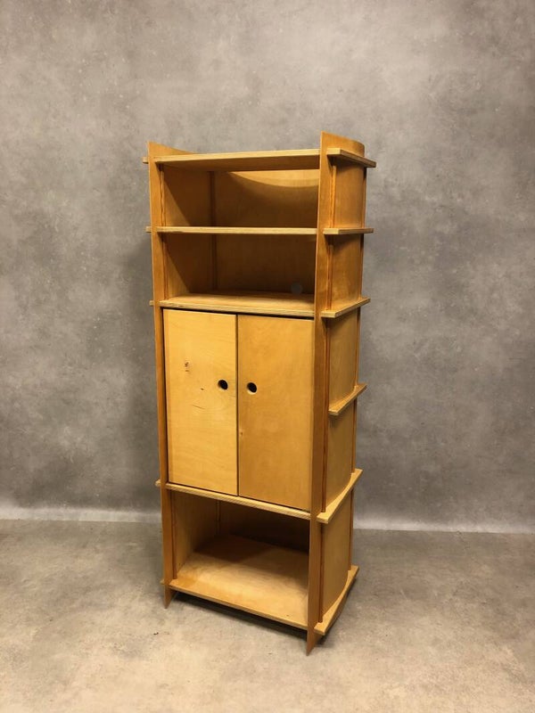 plywood design audio storage