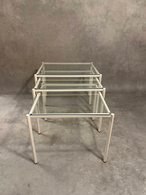 Nesting table set from the sixties