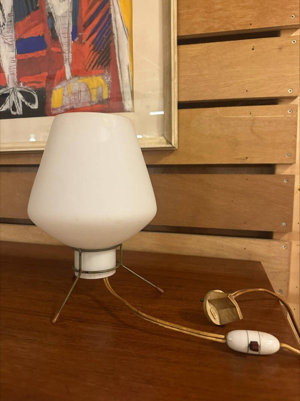 Very rare Philips table lamp from the fifties