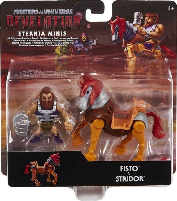 Master of the universe revelation eternia minis fisto & stridor motu