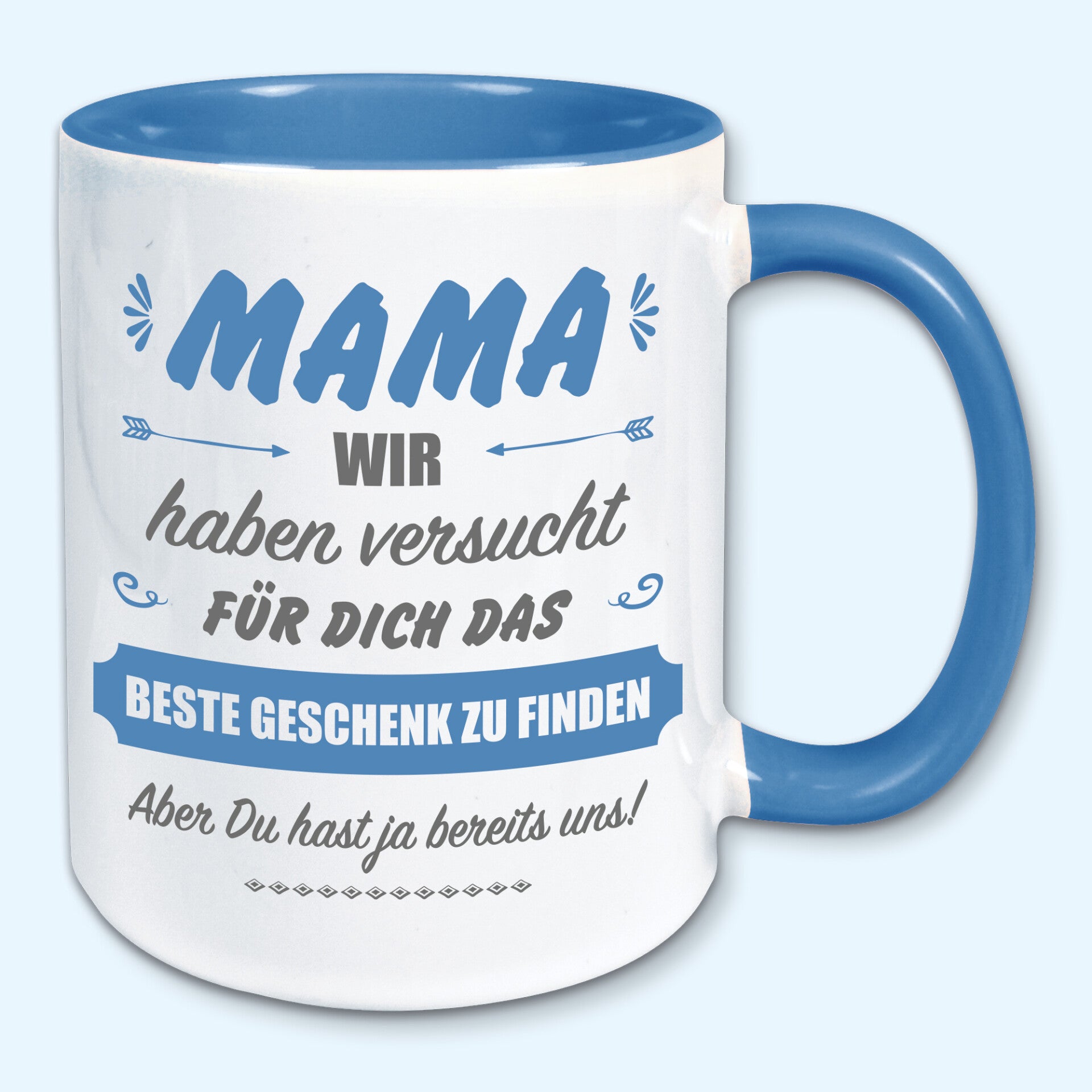 Tasse, Kaffeebecher, für Mama das beste Geschenk zu finden